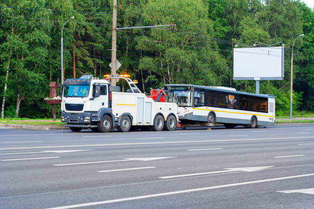 bus towing